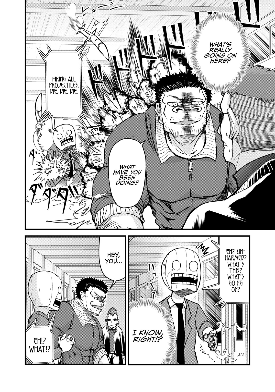 A Manga About the Kind of PE Teacher Who Dies at the Start of a School Horror Movie Chapter 73 page 8 - Chapter 73: The type of PE teacher to be saved by a time traveler time leaping from the future