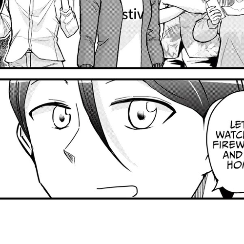 A Manga About the Kind of PE Teacher Who Dies at the Start of a School Horror Movie Chapter 75.5: After the firework show cover