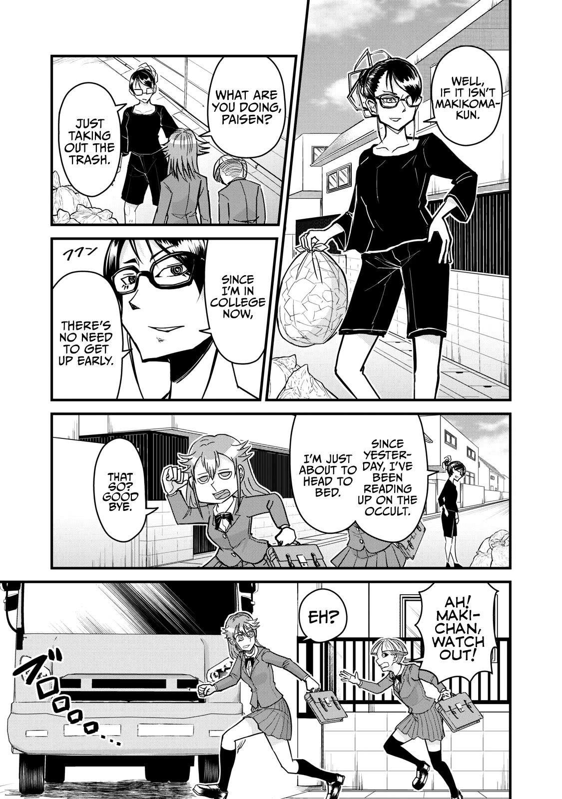 A Manga About the Kind of PE Teacher Who Dies at the Start of a School Horror Movie Chapter 76 page 4 - Chapter 76: The type of PE teacher to die at the start of a school horror film [END]