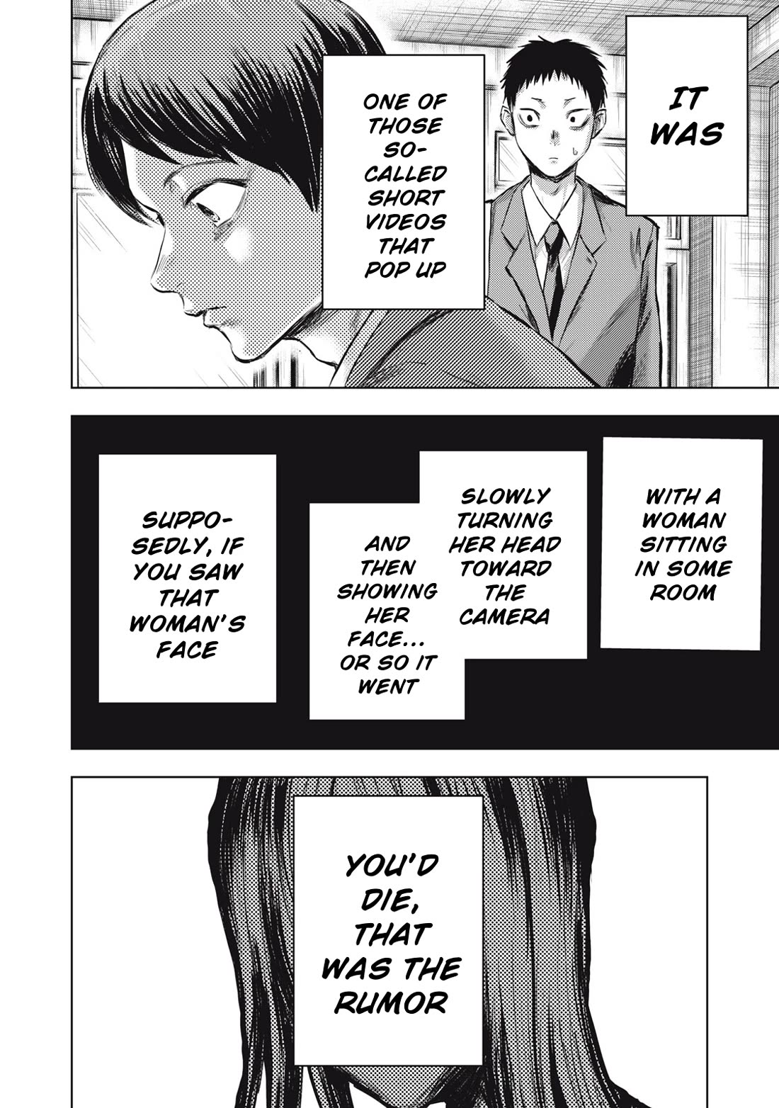 A Manga Someone Drew Chapter 1 page 12 - Chapter 1: The Face You Shouldn't Look At