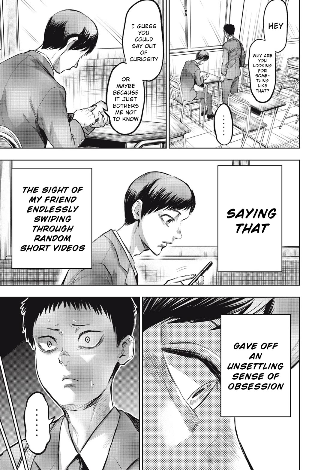 A Manga Someone Drew Chapter 1 page 13 - Chapter 1: The Face You Shouldn't Look At