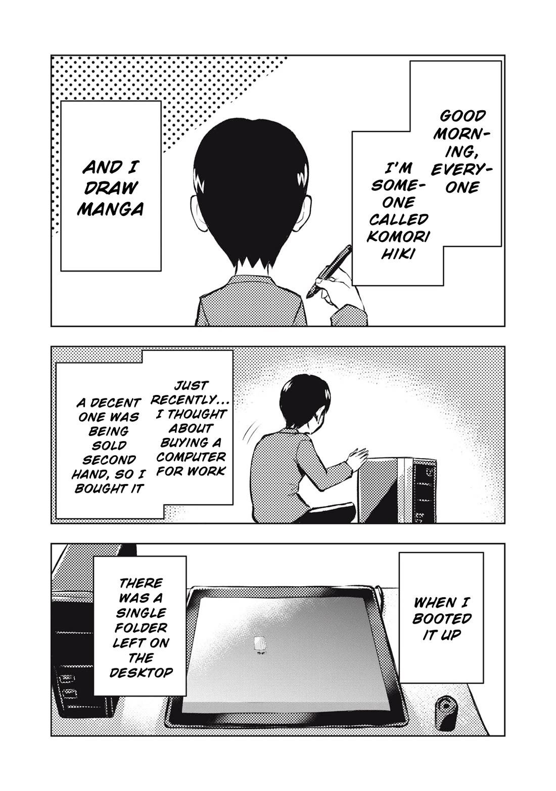 A Manga Someone Drew Chapter 1 page 2 - Chapter 1: The Face You Shouldn't Look At