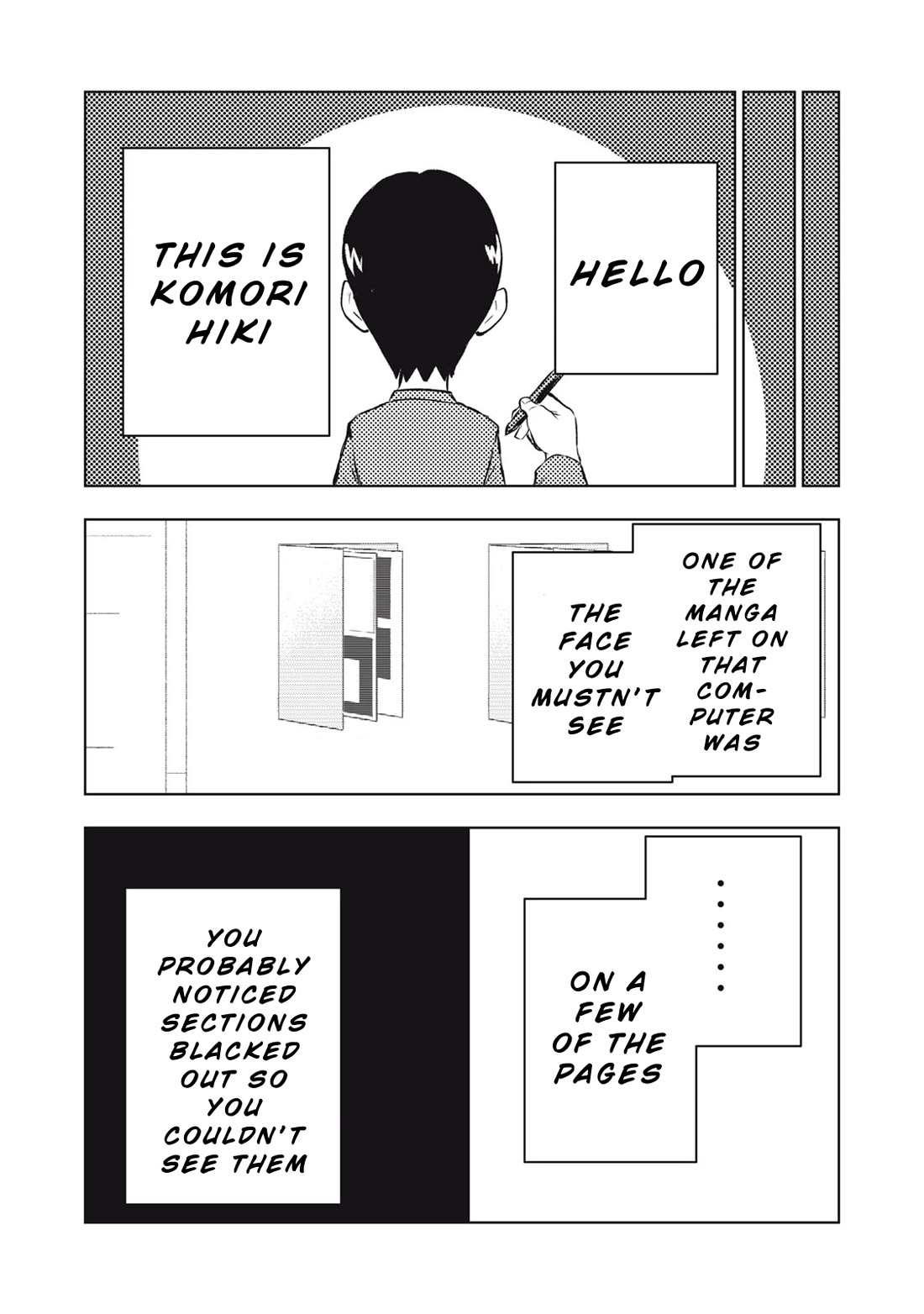 A Manga Someone Drew Chapter 1 page 33 - Chapter 1: The Face You Shouldn't Look At