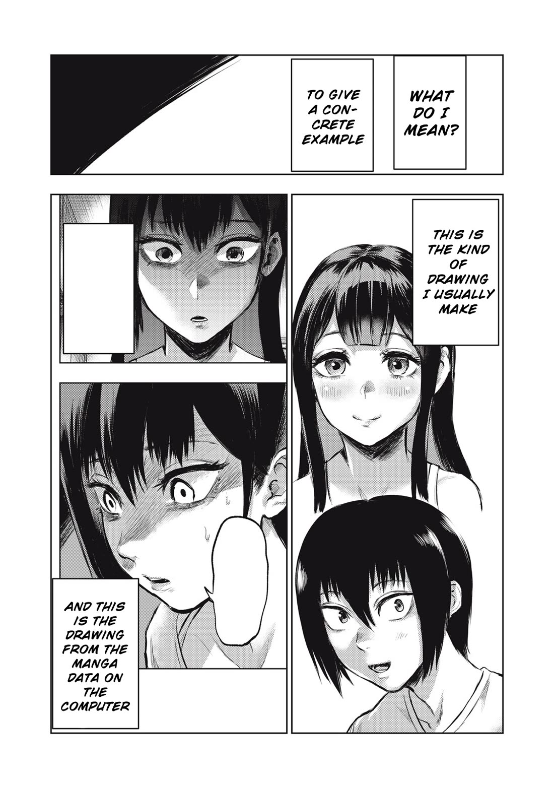 A Manga Someone Drew Chapter 1 page 5 - Chapter 1: The Face You Shouldn't Look At