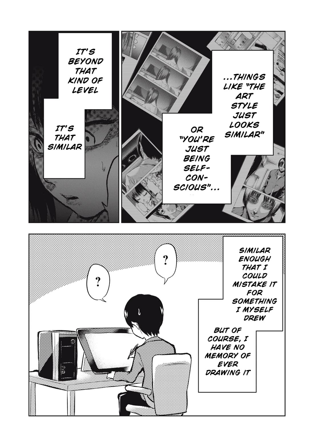 A Manga Someone Drew Chapter 1 page 6 - Chapter 1: The Face You Shouldn't Look At