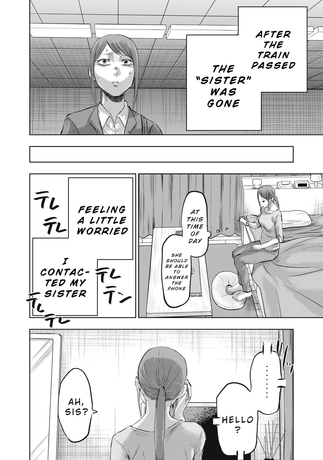 A Manga Someone Drew Chapter 10 page 10 - Chapter 10: Train