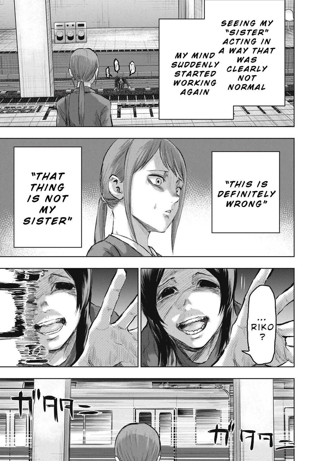 A Manga Someone Drew Chapter 10 page 9 - Chapter 10: Train