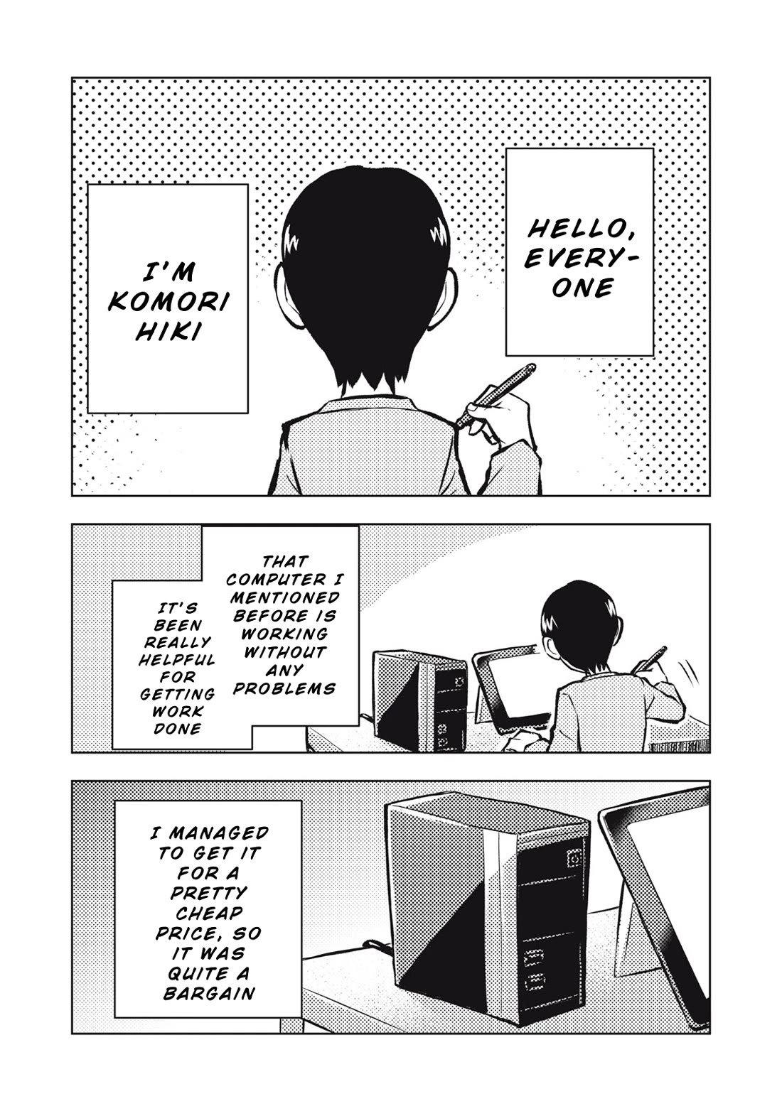 A Manga Someone Drew Chapter 2 page 1 - Chapter 2: The Gap
