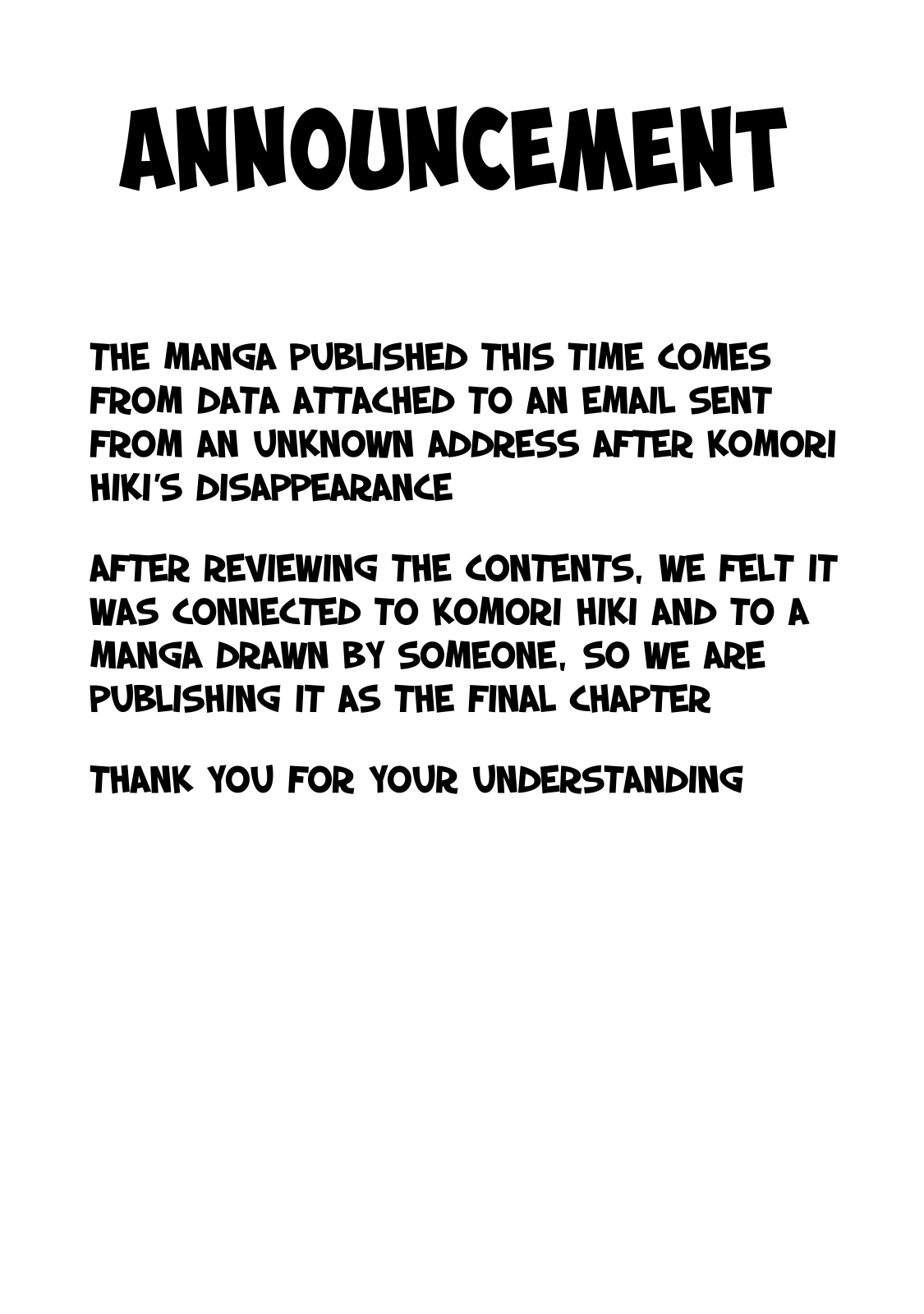 A Manga Someone Drew Chapter 23 page 2 - Chapter 23: Untitled [END]