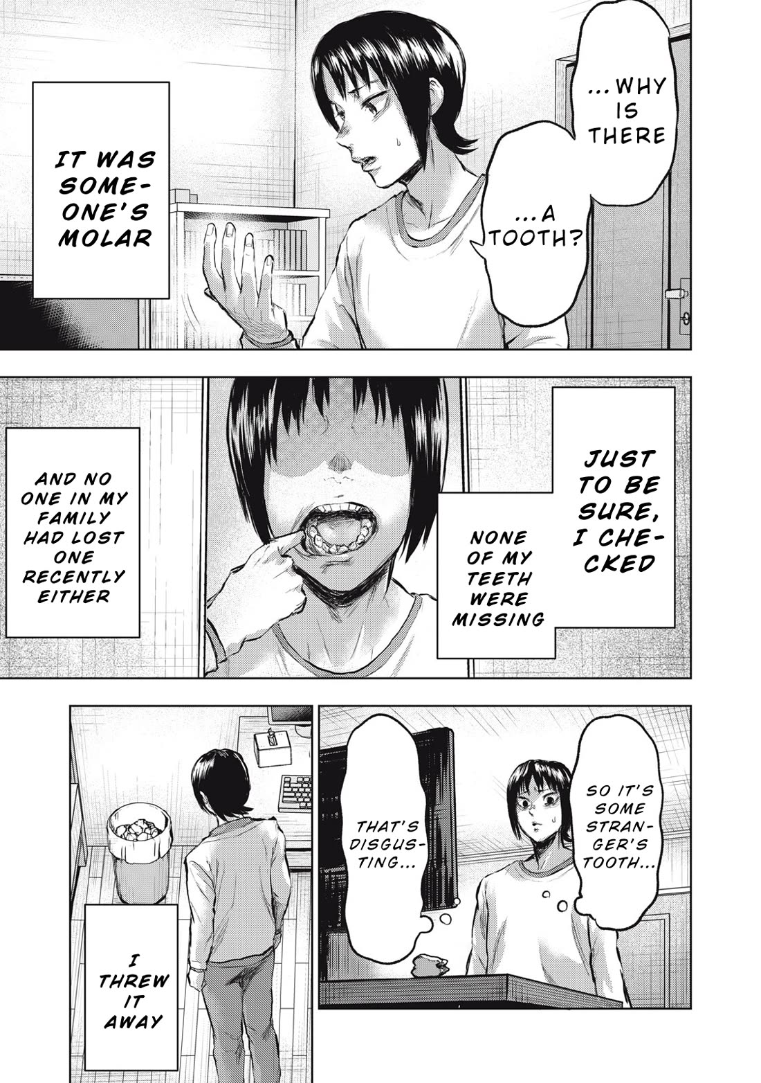 A Manga Someone Drew Chapter 3 page 3 - Chapter 3: Teeth