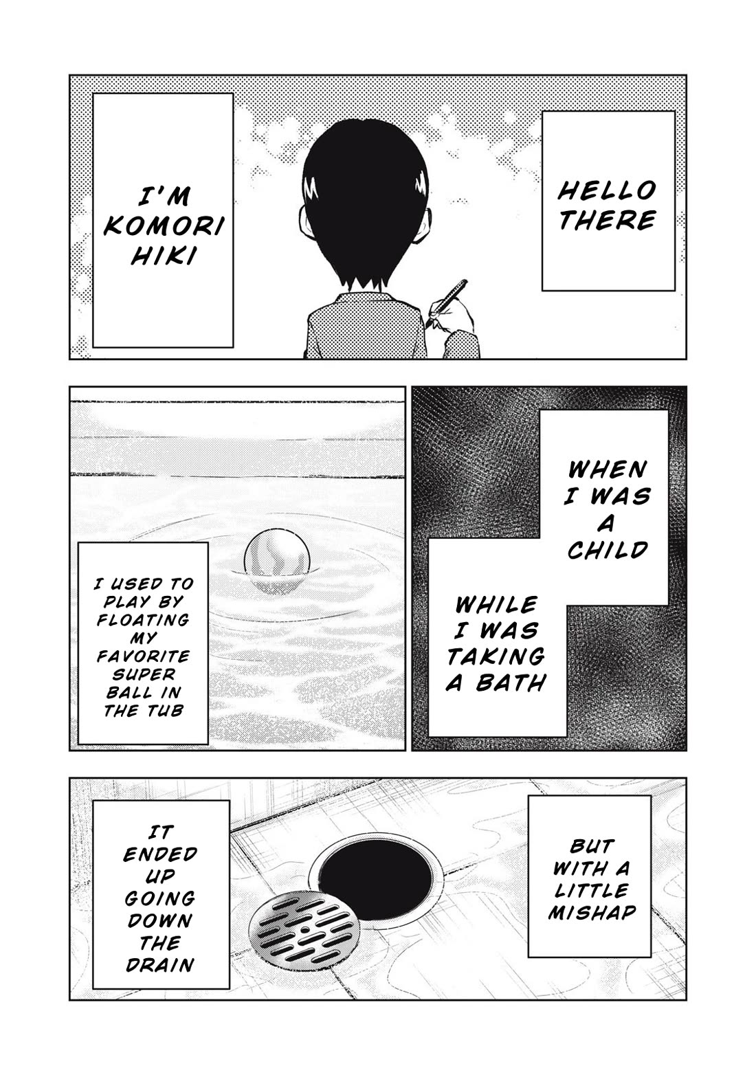 A Manga Someone Drew Chapter 4 page 1 - Chapter 4: Bathroom