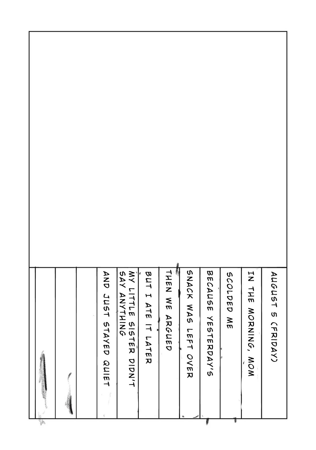 A Manga Someone Drew Chapter 5 page 8 - Chapter 5: Picture Diary