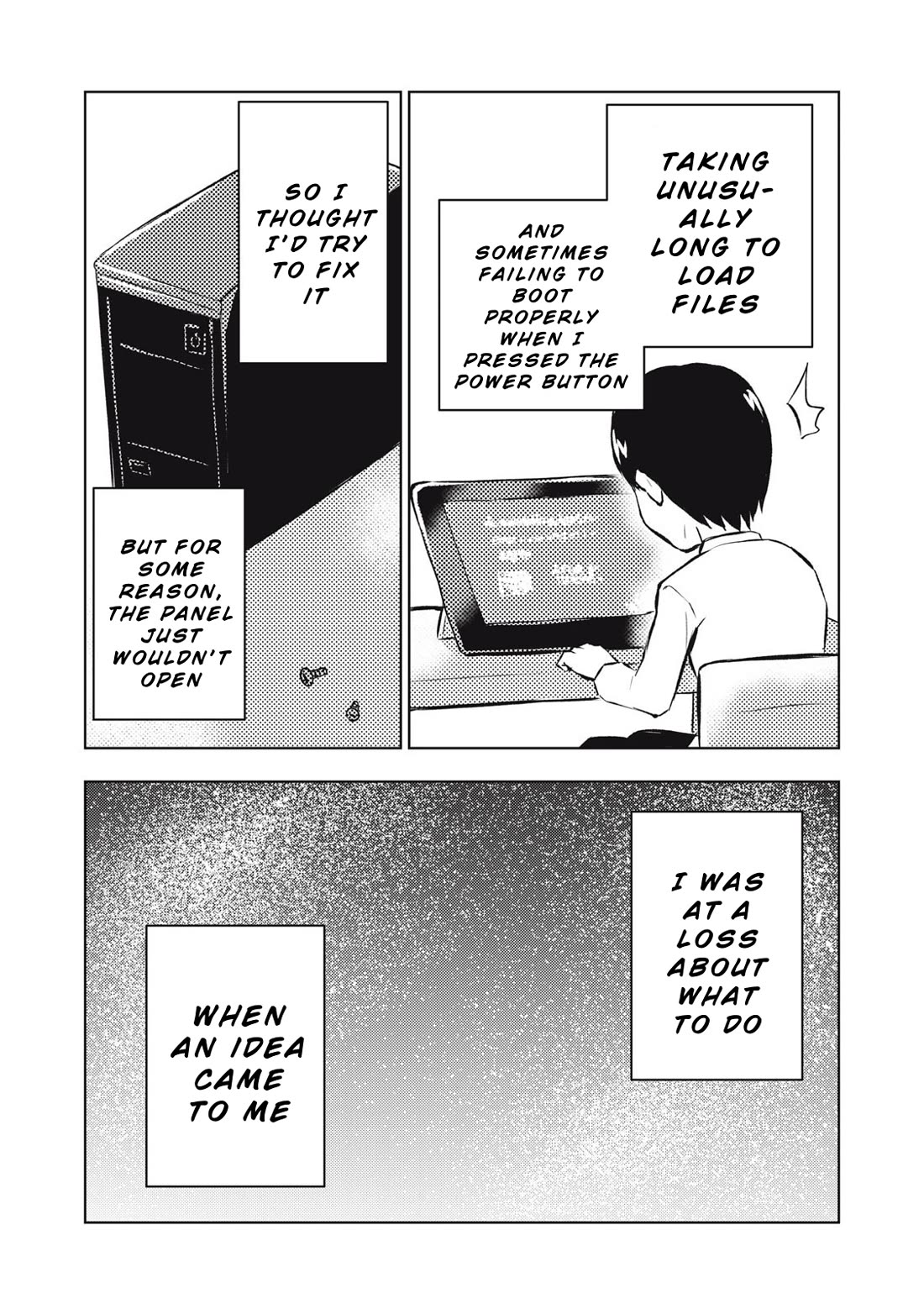 A Manga Someone Drew Chapter 7 page 4 - Chapter 7: Status Report
