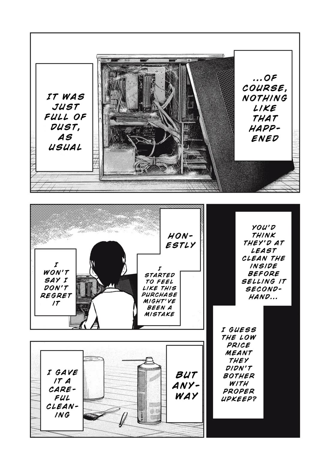 A Manga Someone Drew Chapter 7 page 8 - Chapter 7: Status Report