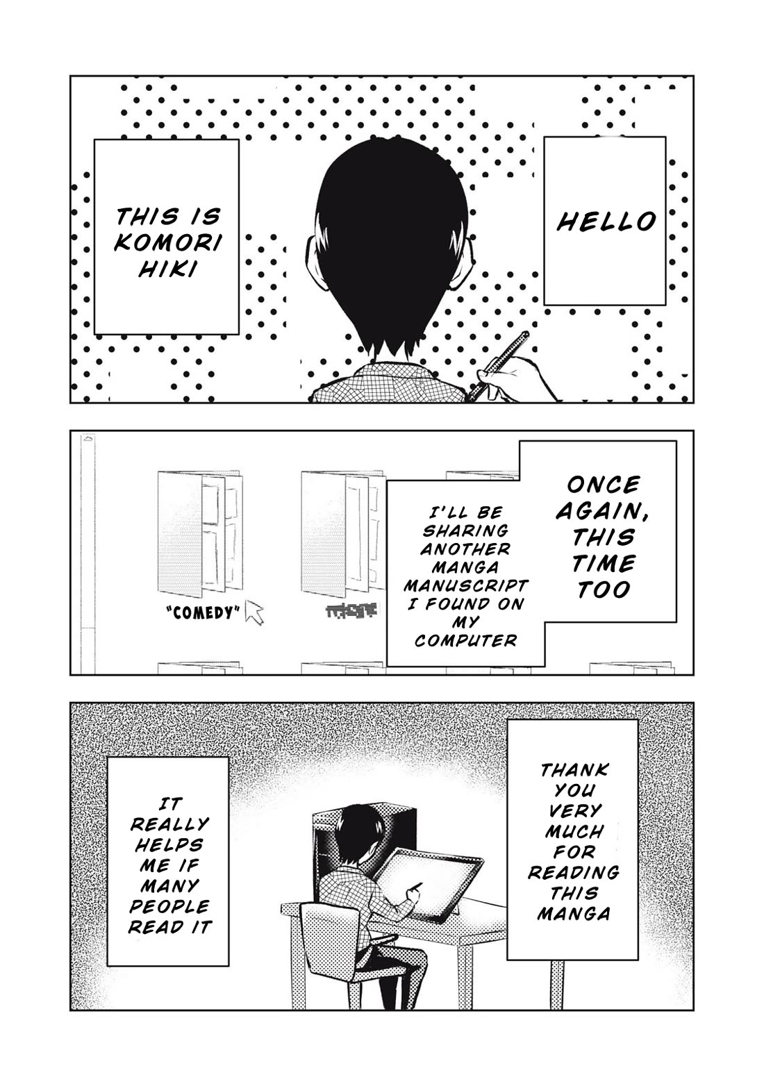 A Manga Someone Drew Chapter 8 page 1 - Chapter 8: Comedy
