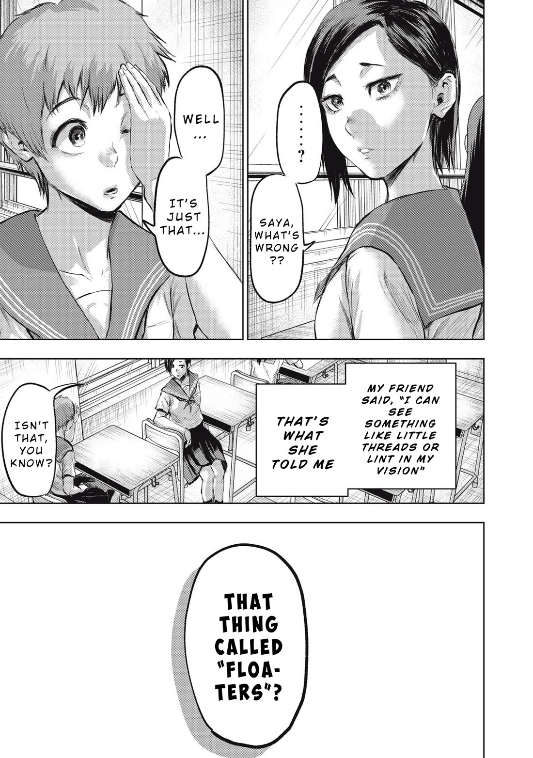 A Manga Someone Drew Chapter 9 page 1 - Chapter 9: Floaters
