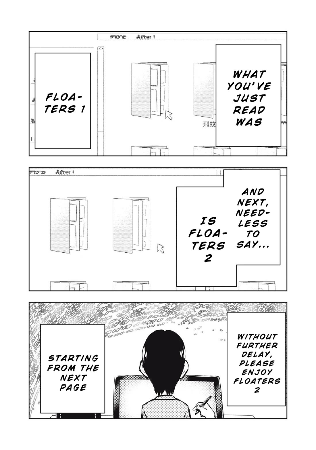 A Manga Someone Drew Chapter 9 page 8 - Chapter 9: Floaters
