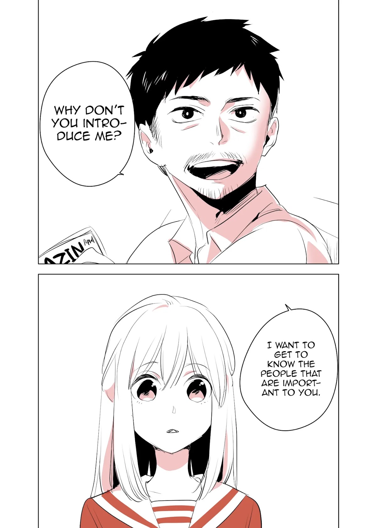 A Manga Where an Old Man Teaches Bad Things to a ●-School Girl Chapter 11 page 4 - Chapter 11 [END]