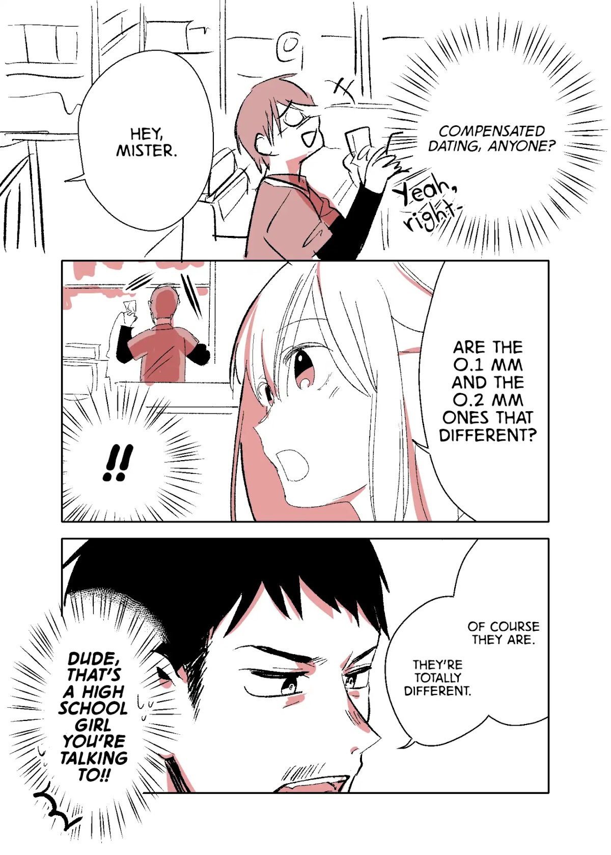 A Manga Where an Old Man Teaches Bad Things to a ●-School Girl Chapter 3.5 page 2 - Chapter 3.5