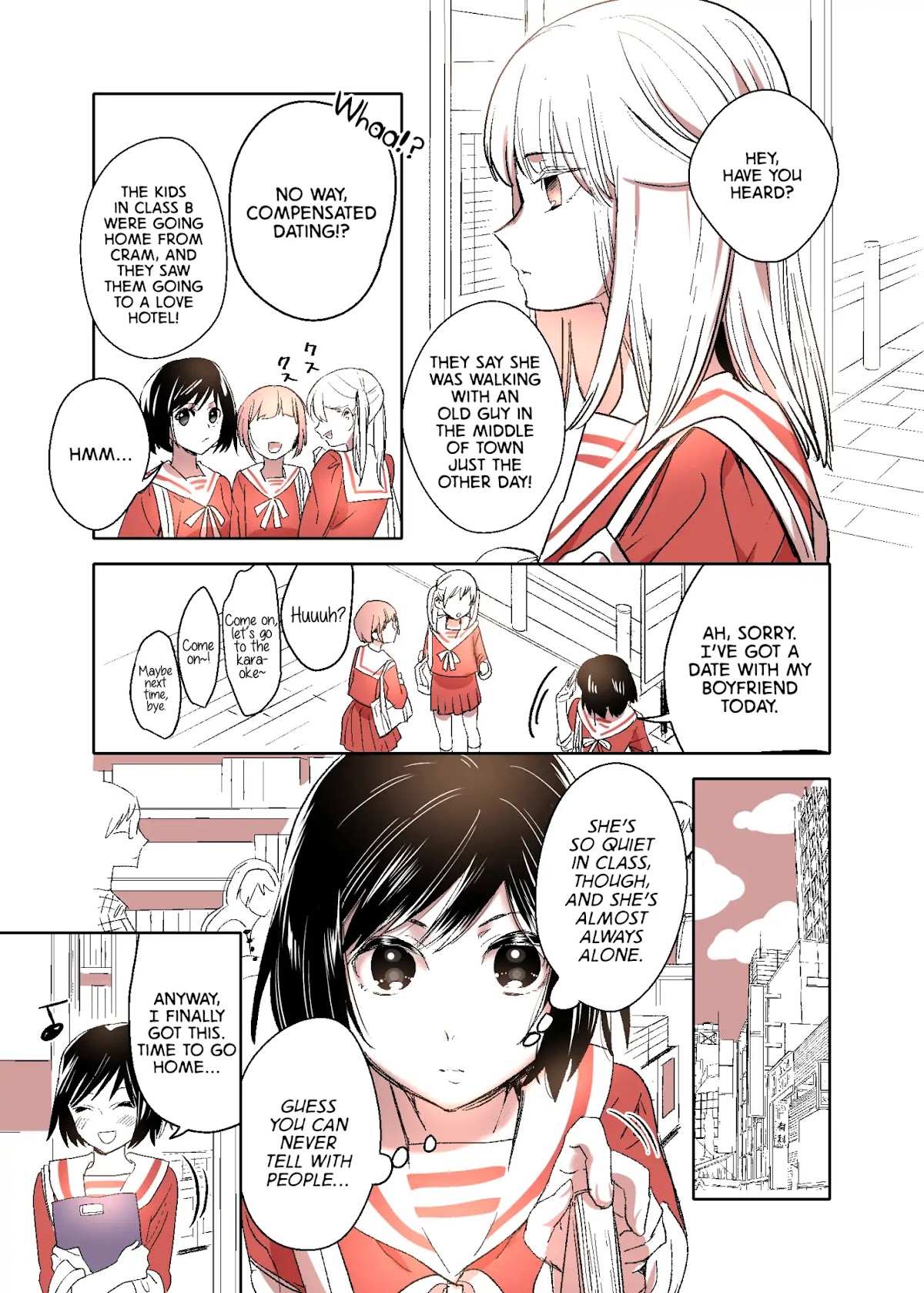 A Manga Where an Old Man Teaches Bad Things to a ●-School Girl Chapter 5.5 page 1 - Chapter 5.5