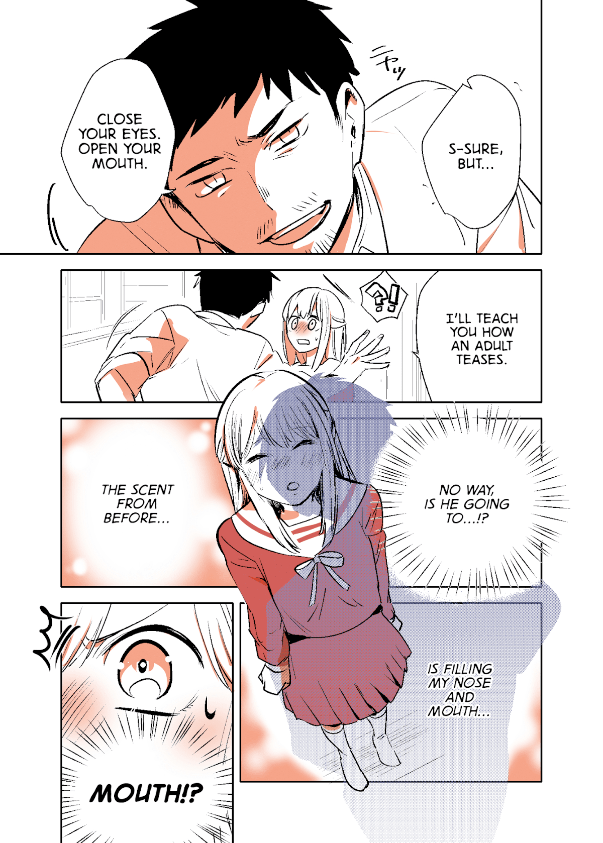 A Manga Where an Old Man Teaches Bad Things to a ●-School Girl Chapter 5 page 3 - Chapter 5