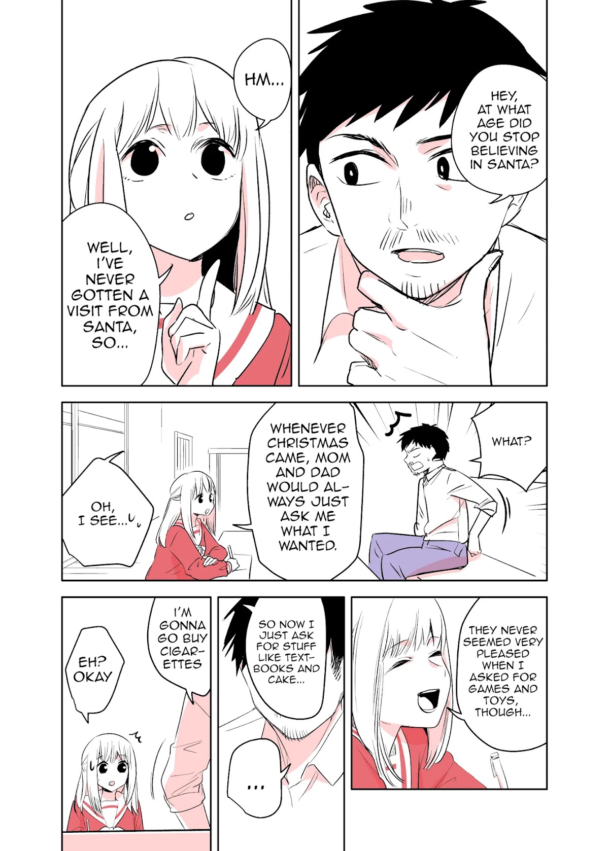 A Manga Where an Old Man Teaches Bad Things to a ●-School Girl Chapter 8 page 1 - Chapter 8