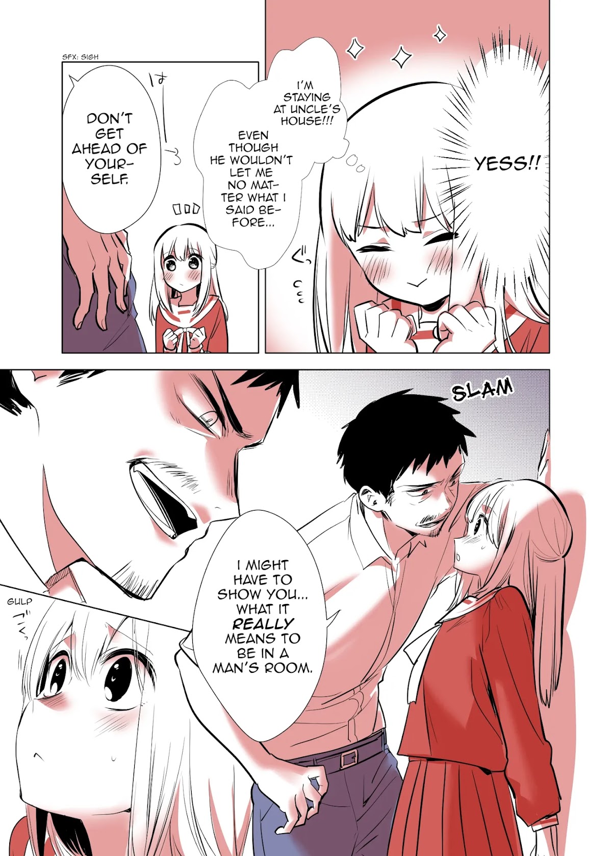 A Manga Where an Old Man Teaches Bad Things to a ●-School Girl Chapter 9 page 2 - Chapter 9
