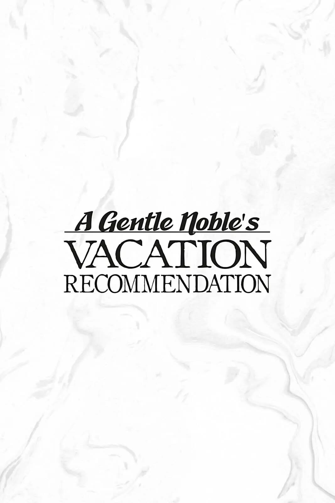 A Mild Noble's Vacation Suggestion Chapter 11 page 20 - Chapter 11