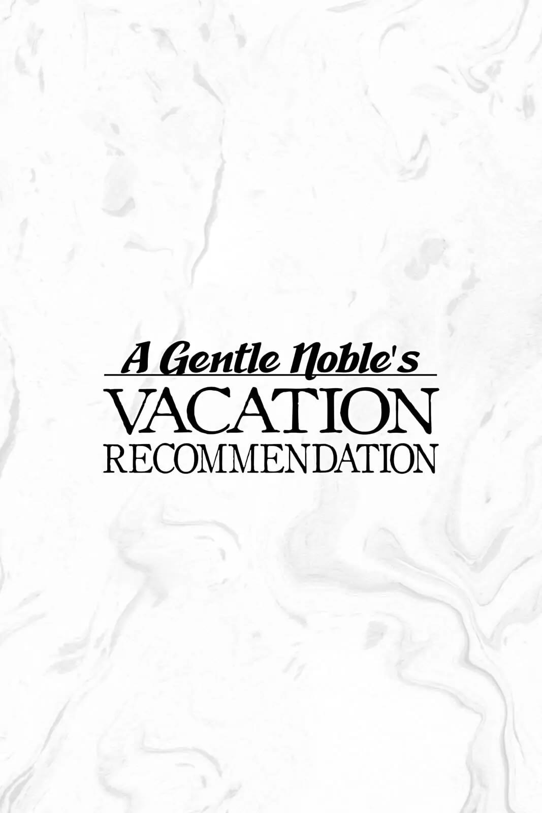 A Mild Noble's Vacation Suggestion Chapter 20 page 33 - Chapter 20