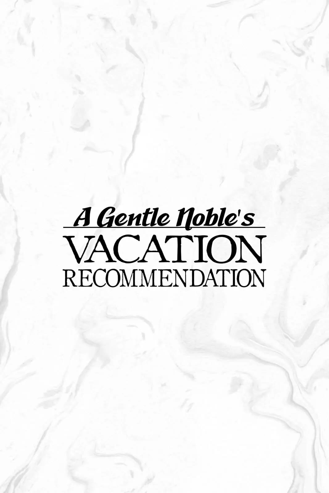 A Mild Noble's Vacation Suggestion Chapter 20 page 34 - Chapter 20