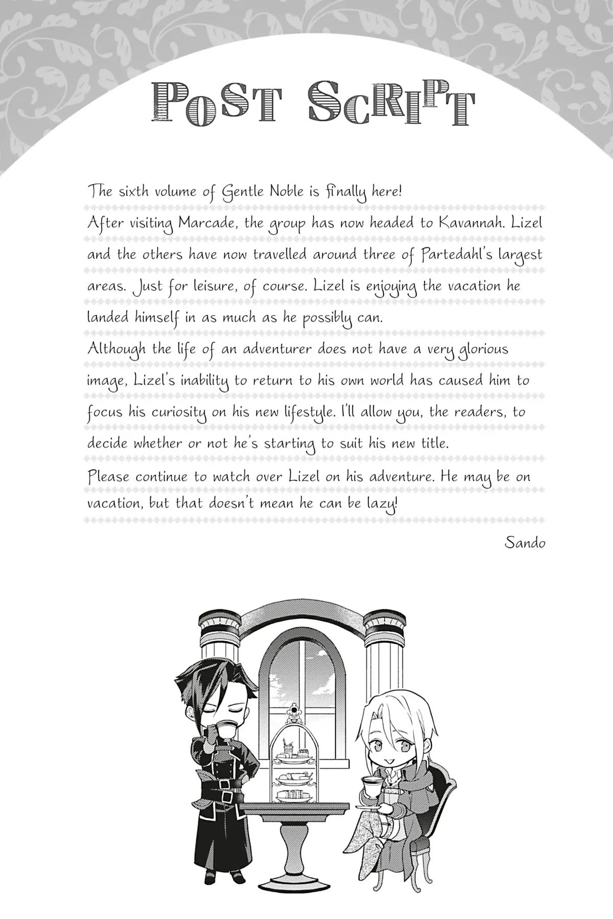 A Mild Noble's Vacation Suggestion Chapter 30.5 page 10 - Chapter 30.5