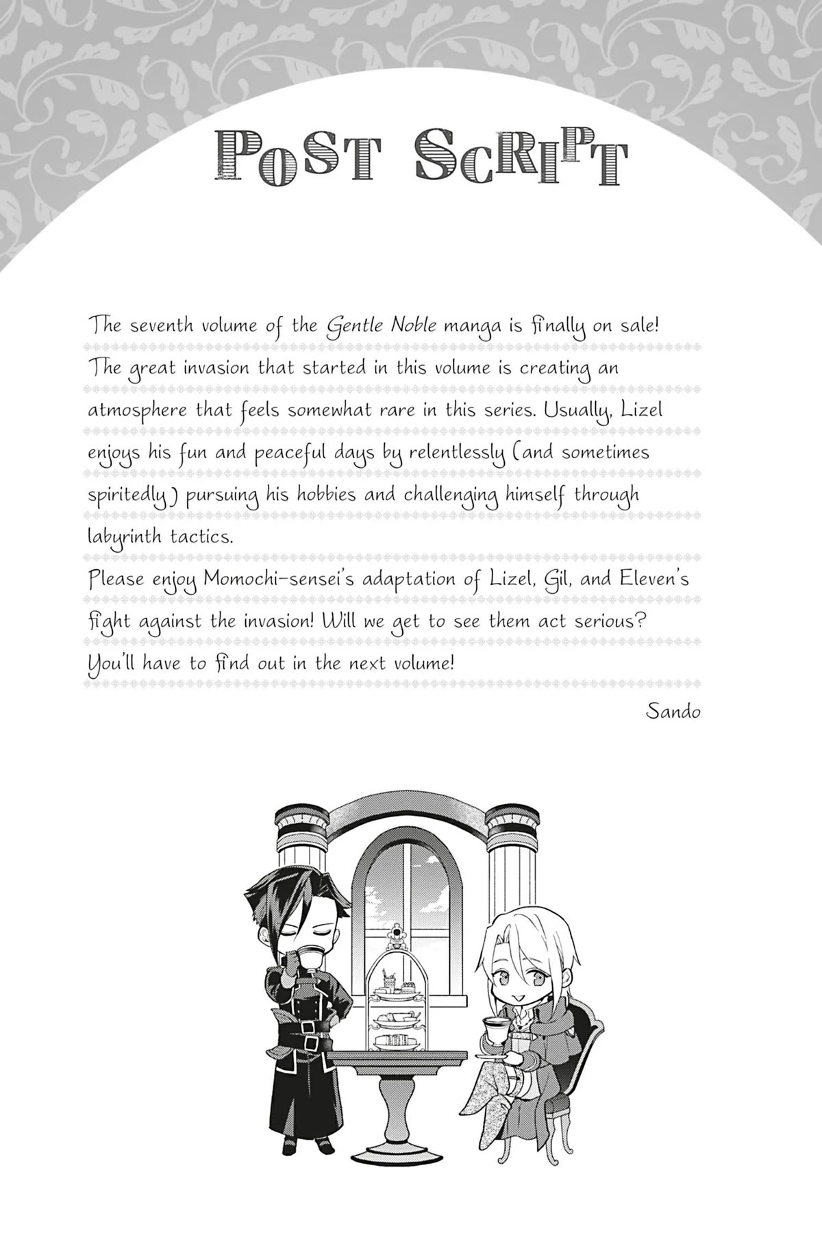 A Mild Noble's Vacation Suggestion Chapter 34.5 page 10 - Chapter 34.5