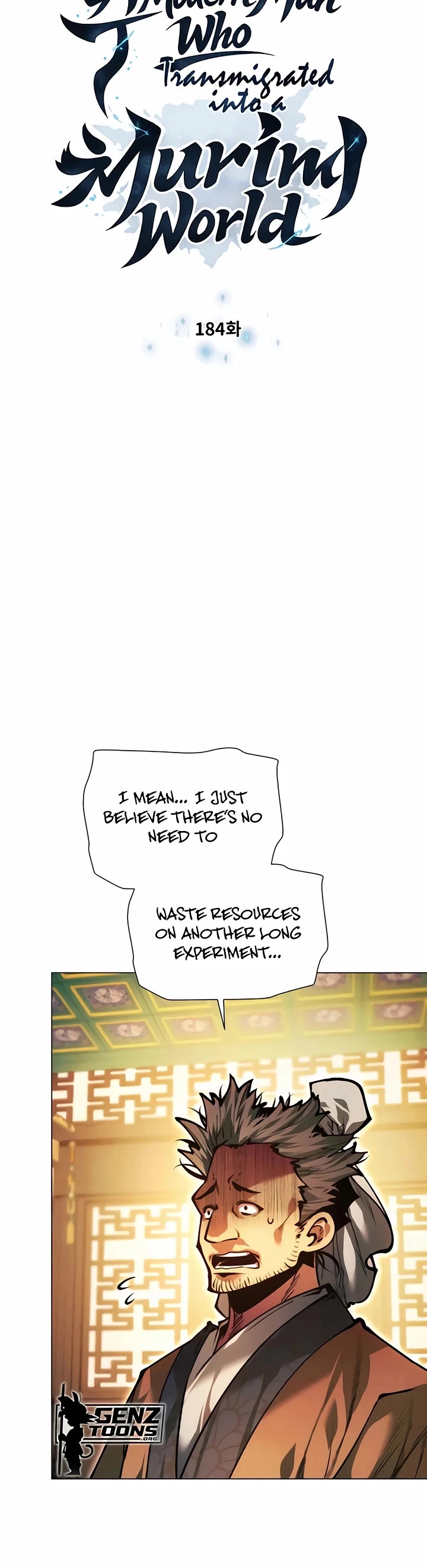 A Modern Man Who Got Transmigrated Into the Murim World Chapter 184 page 3 - Chapter 184