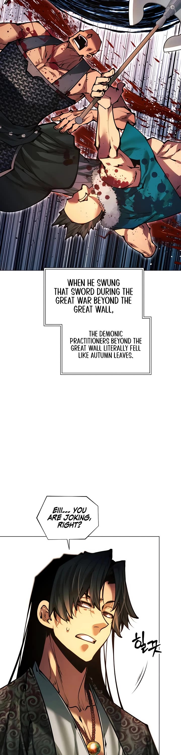 A Modern Man Who Got Transmigrated Into the Murim World Chapter 186 page 38 - Chapter 186