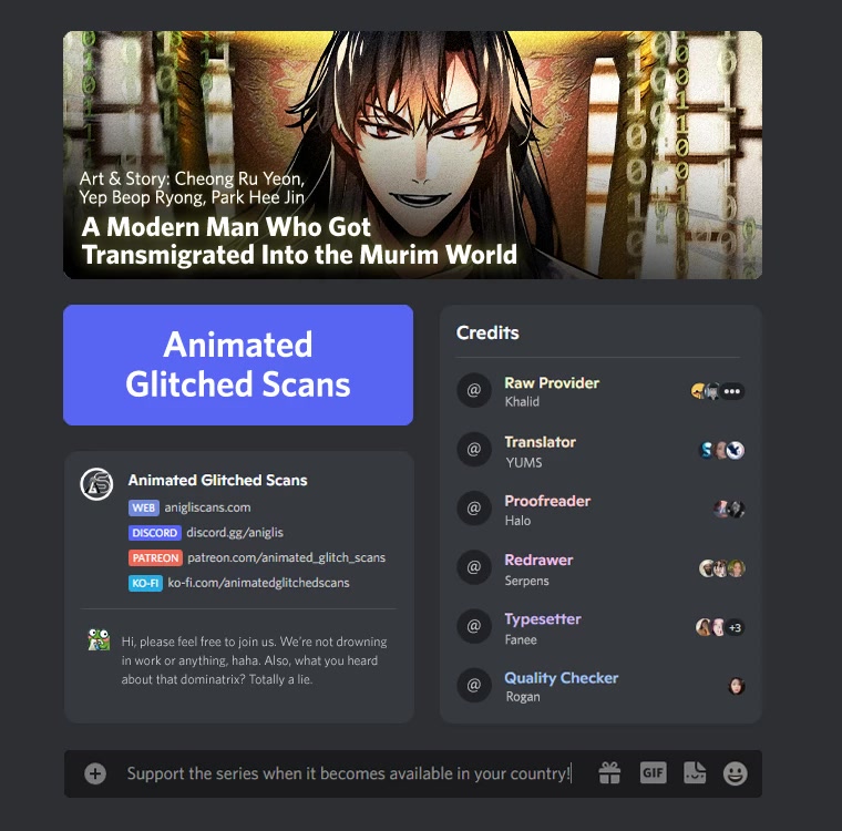 A Modern Man Who Got Transmigrated Into the Murim World Chapter 38 page 1 - Chapter 38