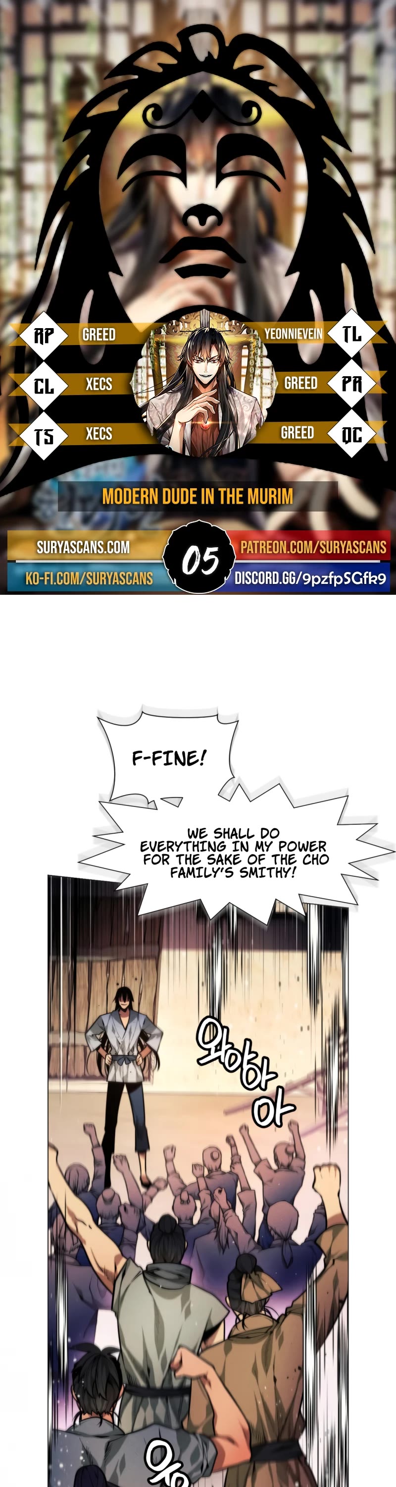 A Modern Man Who Got Transmigrated Into the Murim World Chapter 5 page 1 - Chapter 5