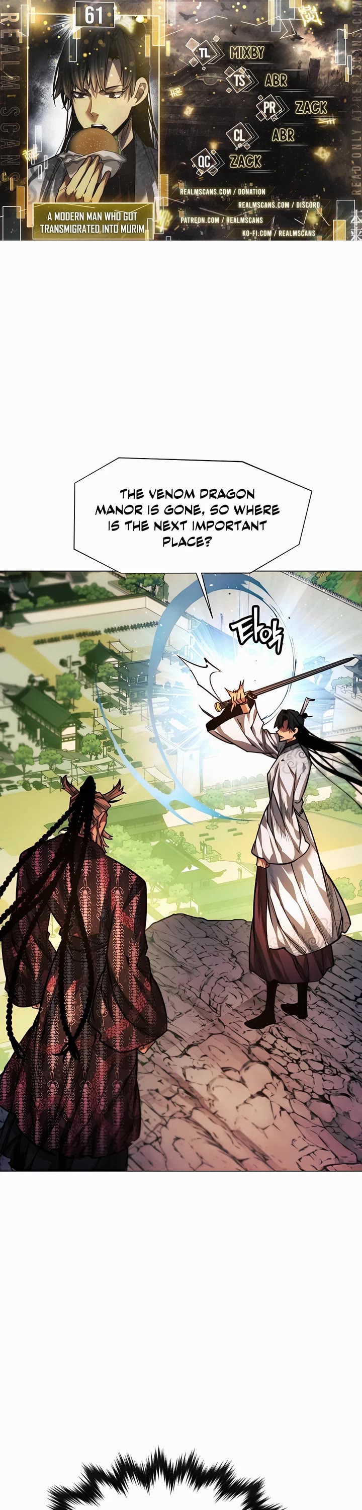 A Modern Man Who Got Transmigrated Into the Murim World Chapter 61 page 1 - Chapter 61
