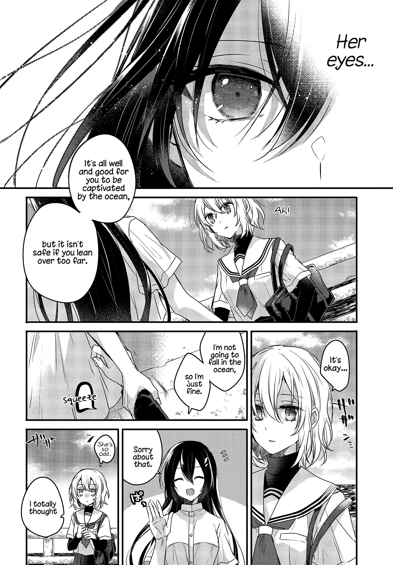 A Monster Wants to Eat Me Chapter 1 page 13 - Chapter 1: A Suicidal Girl Awaits the Sea