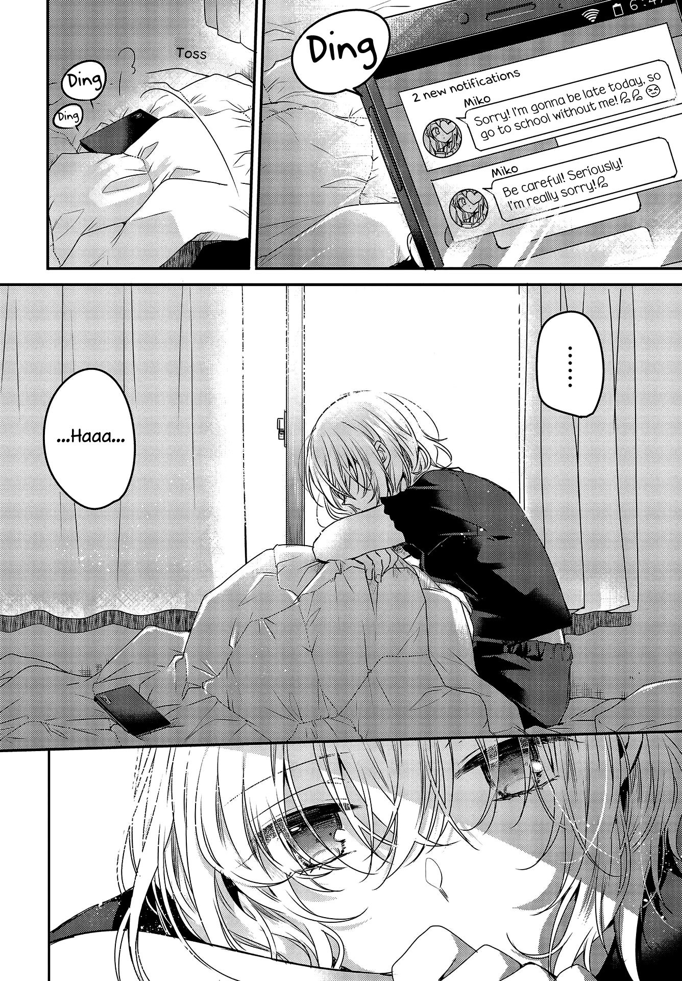 A Monster Wants to Eat Me Chapter 1 page 5 - Chapter 1: A Suicidal Girl Awaits the Sea