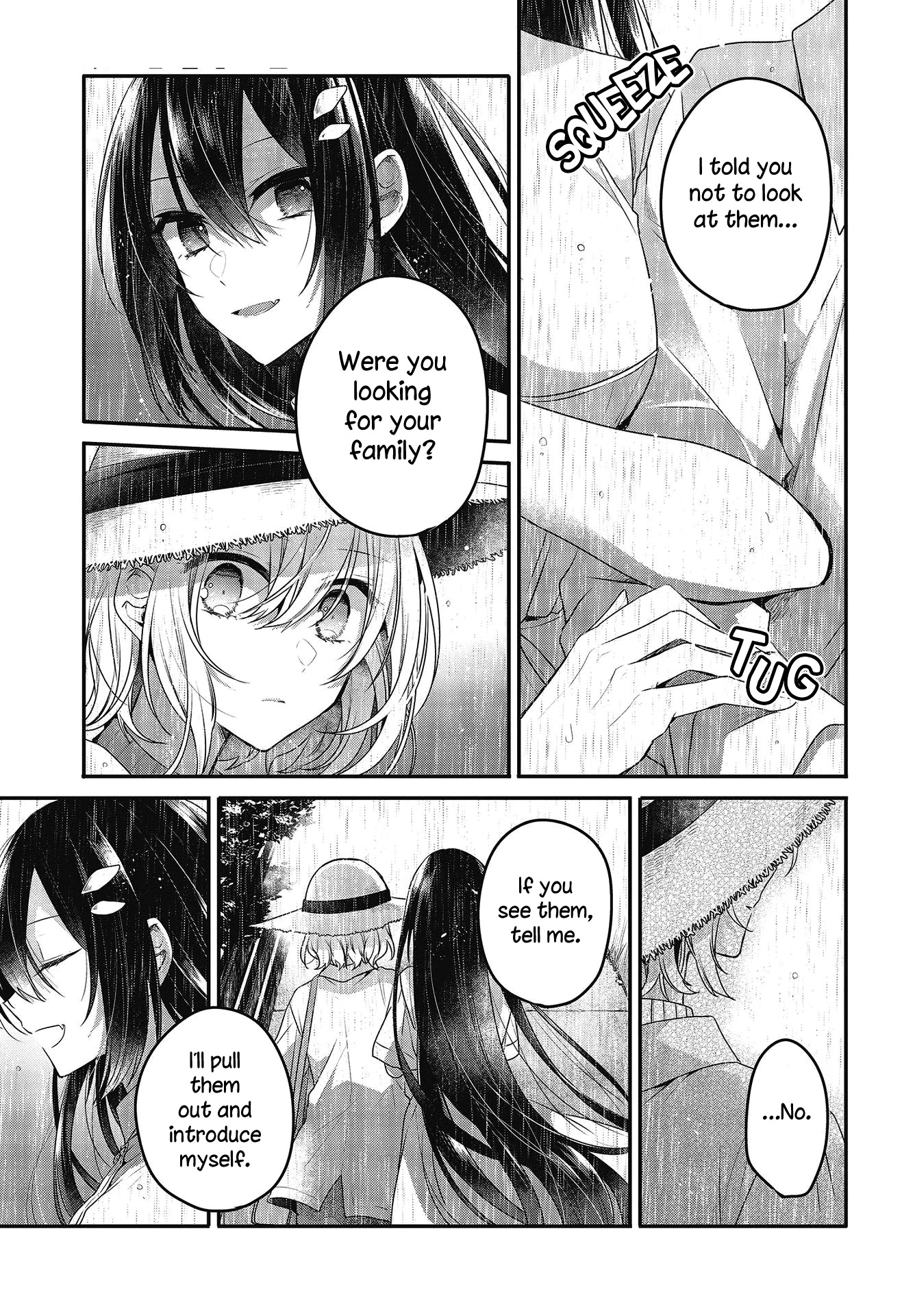 A Monster Wants to Eat Me Chapter 14 page 10 - Chapter 14: Hot rain on her scar