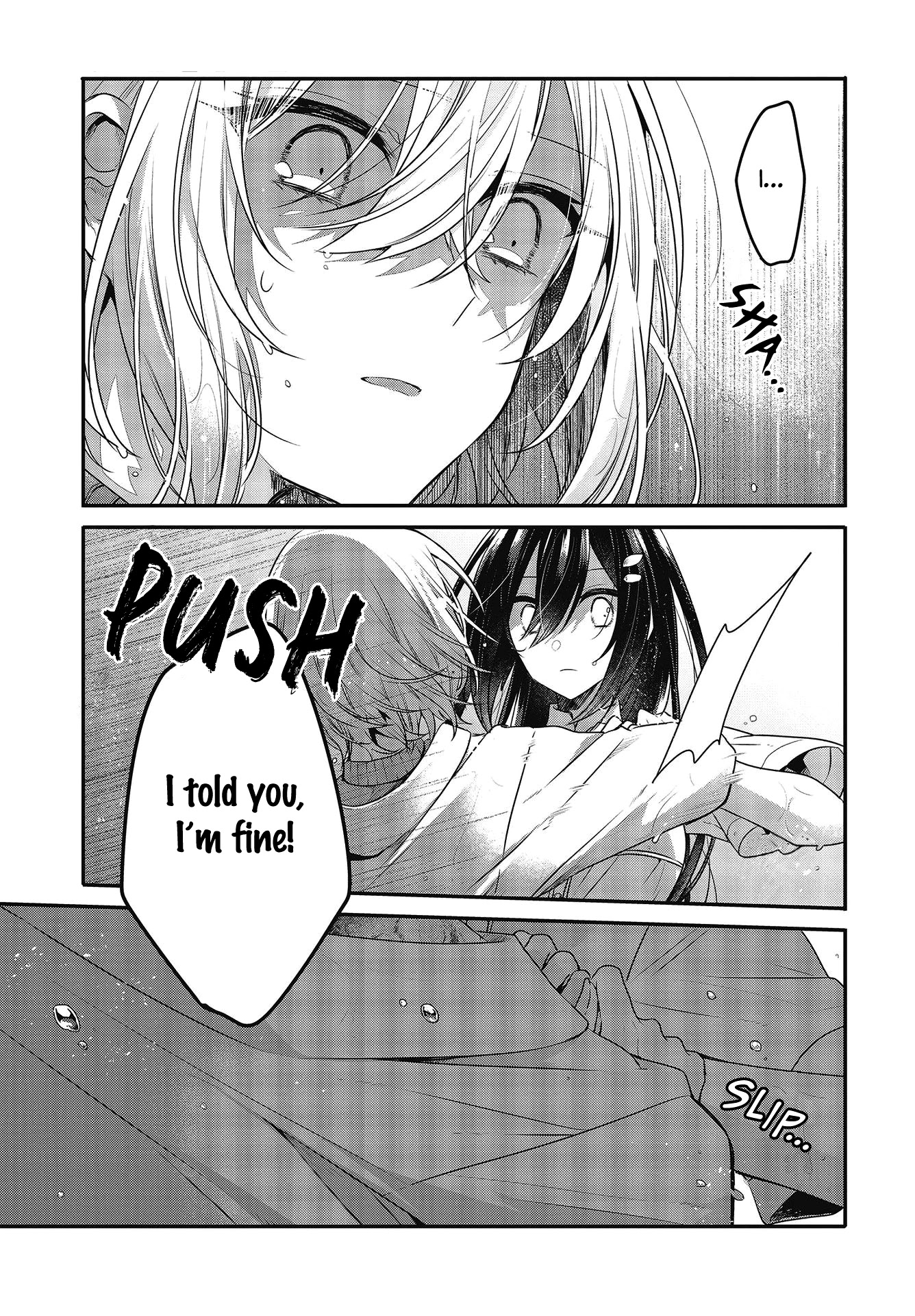 A Monster Wants to Eat Me Chapter 14 page 16 - Chapter 14: Hot rain on her scar