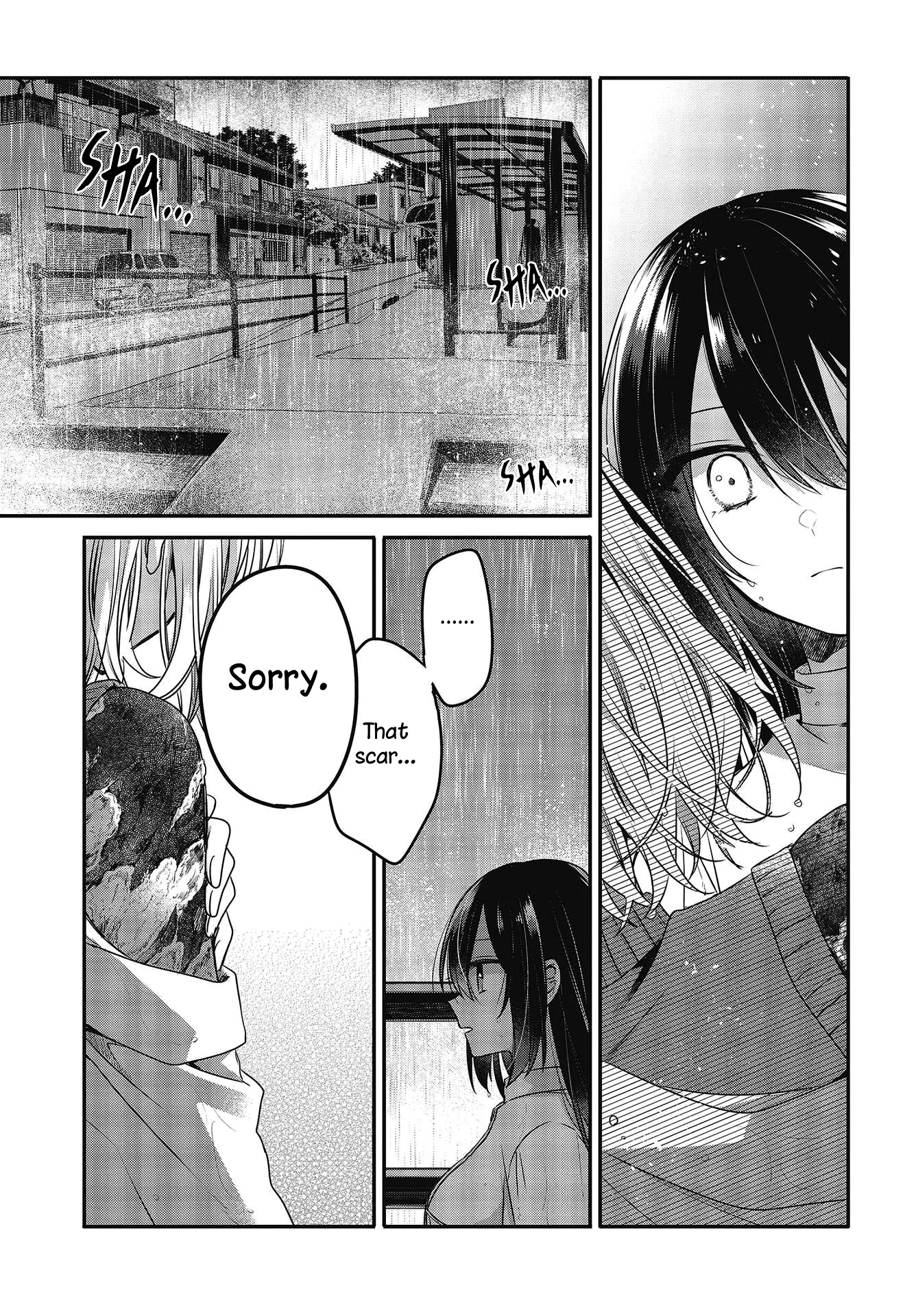 A Monster Wants to Eat Me Chapter 14 page 18 - Chapter 14: Hot rain on her scar