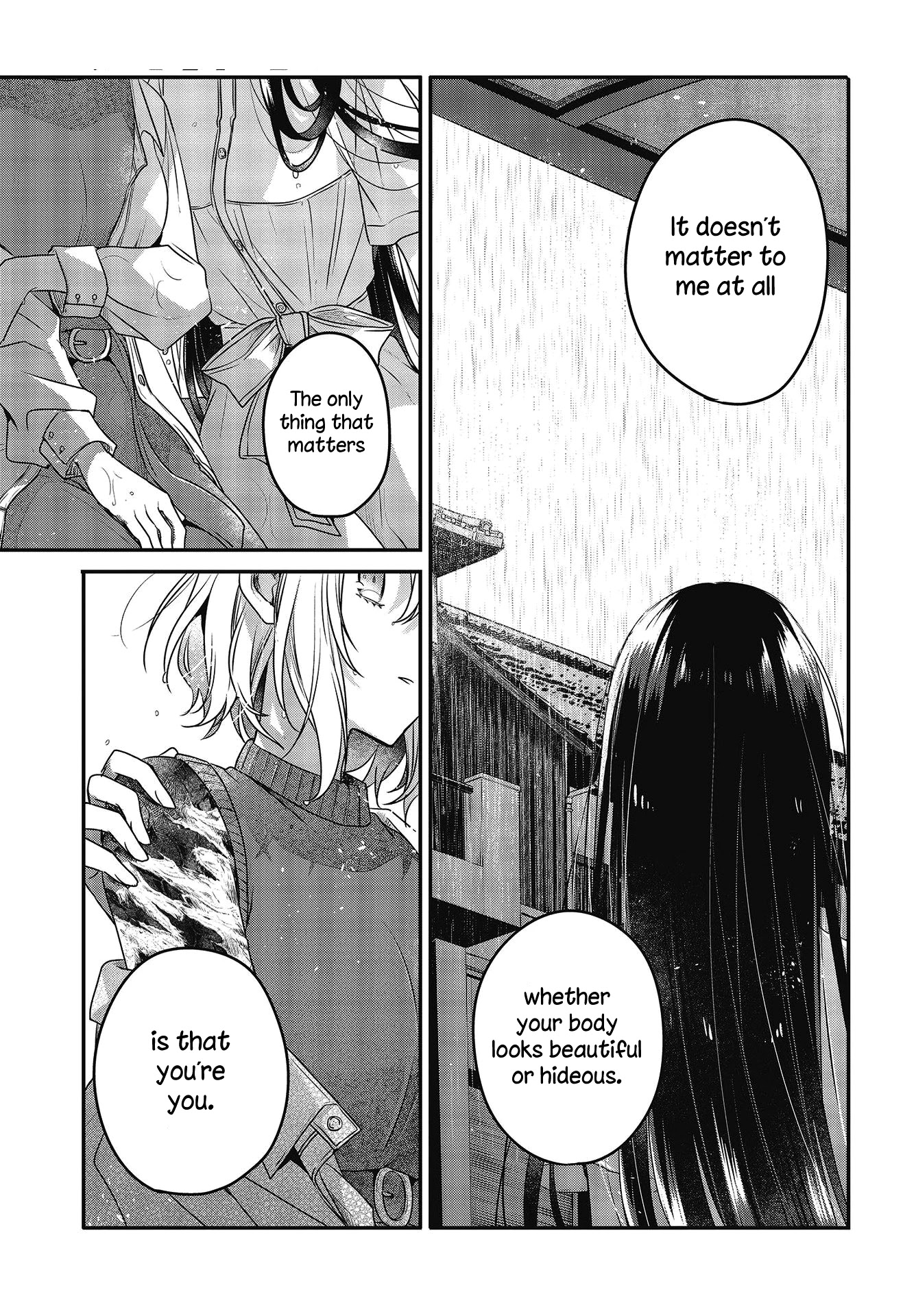 A Monster Wants to Eat Me Chapter 14 page 22 - Chapter 14: Hot rain on her scar