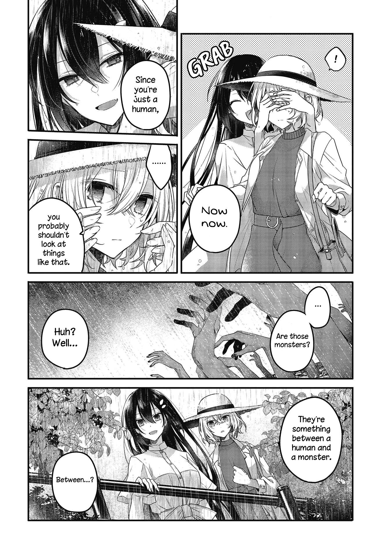 A Monster Wants to Eat Me Chapter 14 page 7 - Chapter 14: Hot rain on her scar