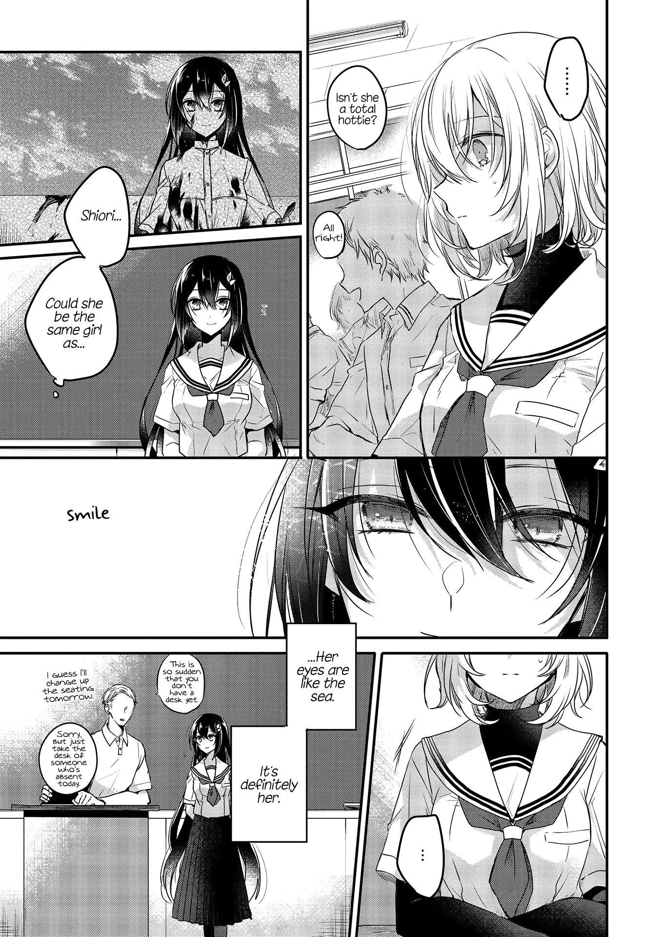 A Monster Wants to Eat Me Chapter 2 page 9 - Chapter 2: The Unknown Below Leaf-filtered Sunlight