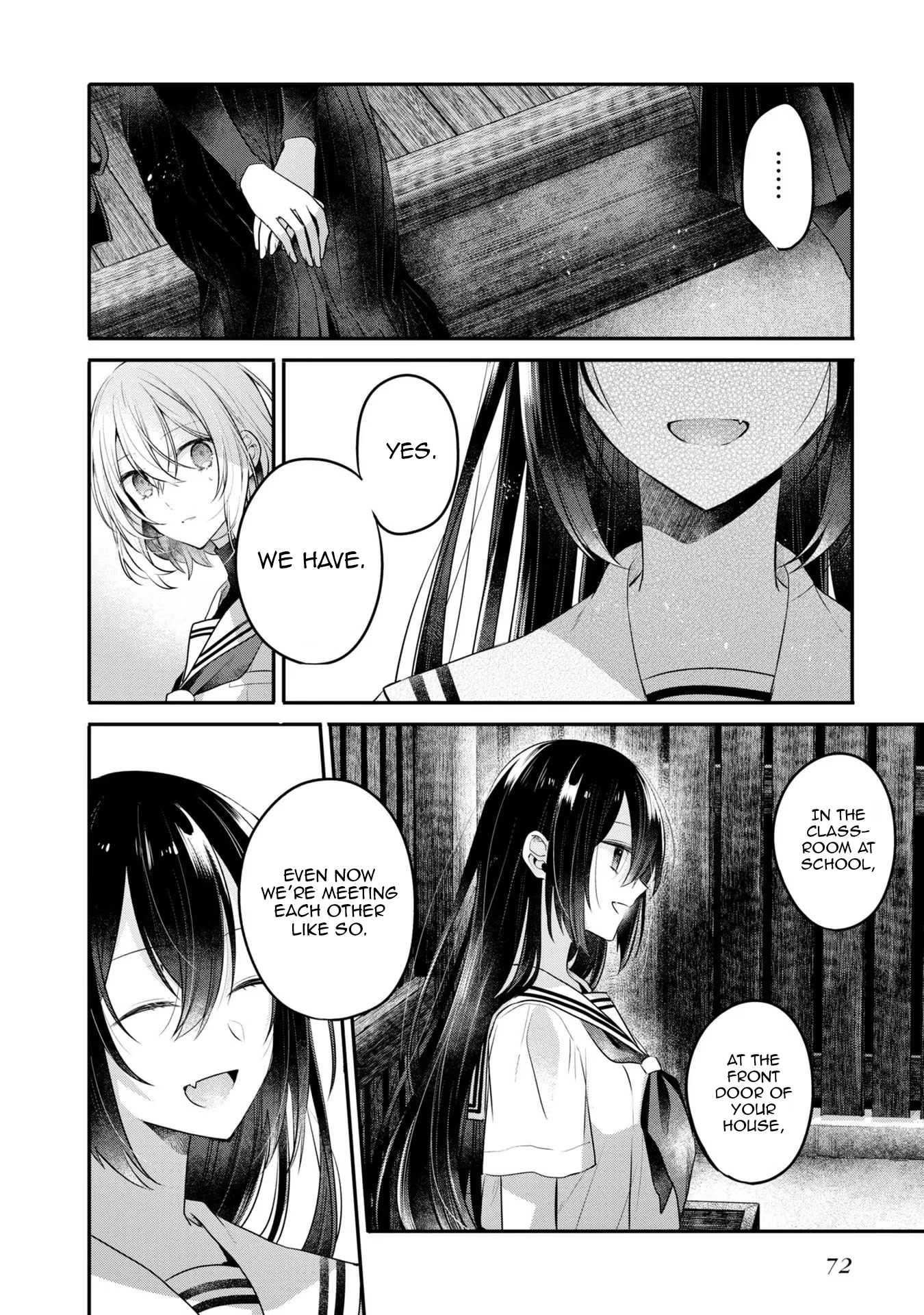 A Monster Wants to Eat Me Chapter 20 page 22 - Chapter 20: Unraveling from the fingertips
