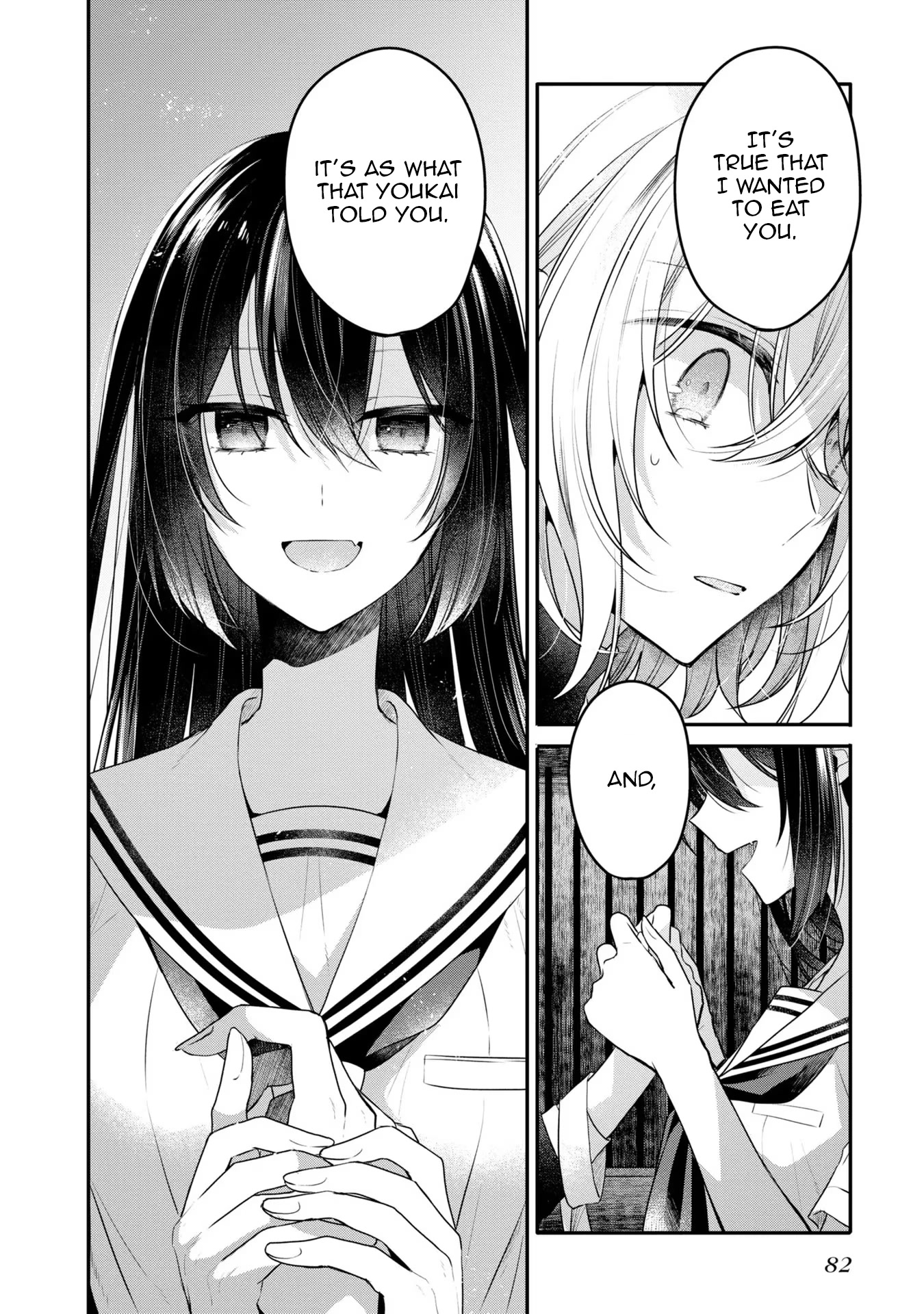 A Monster Wants to Eat Me Chapter 20 page 32 - Chapter 20: Unraveling from the fingertips