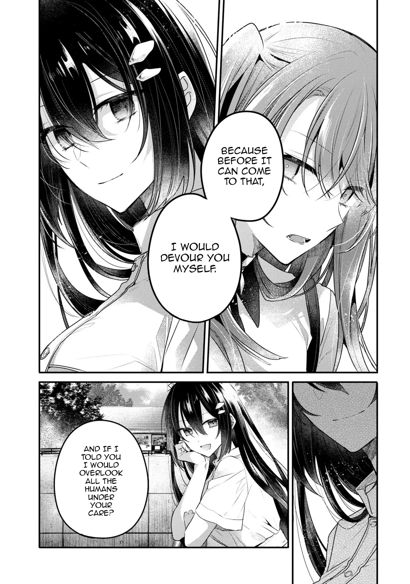 A Monster Wants to Eat Me Chapter 22 page 12 - Chapter 22: The trailing boundary