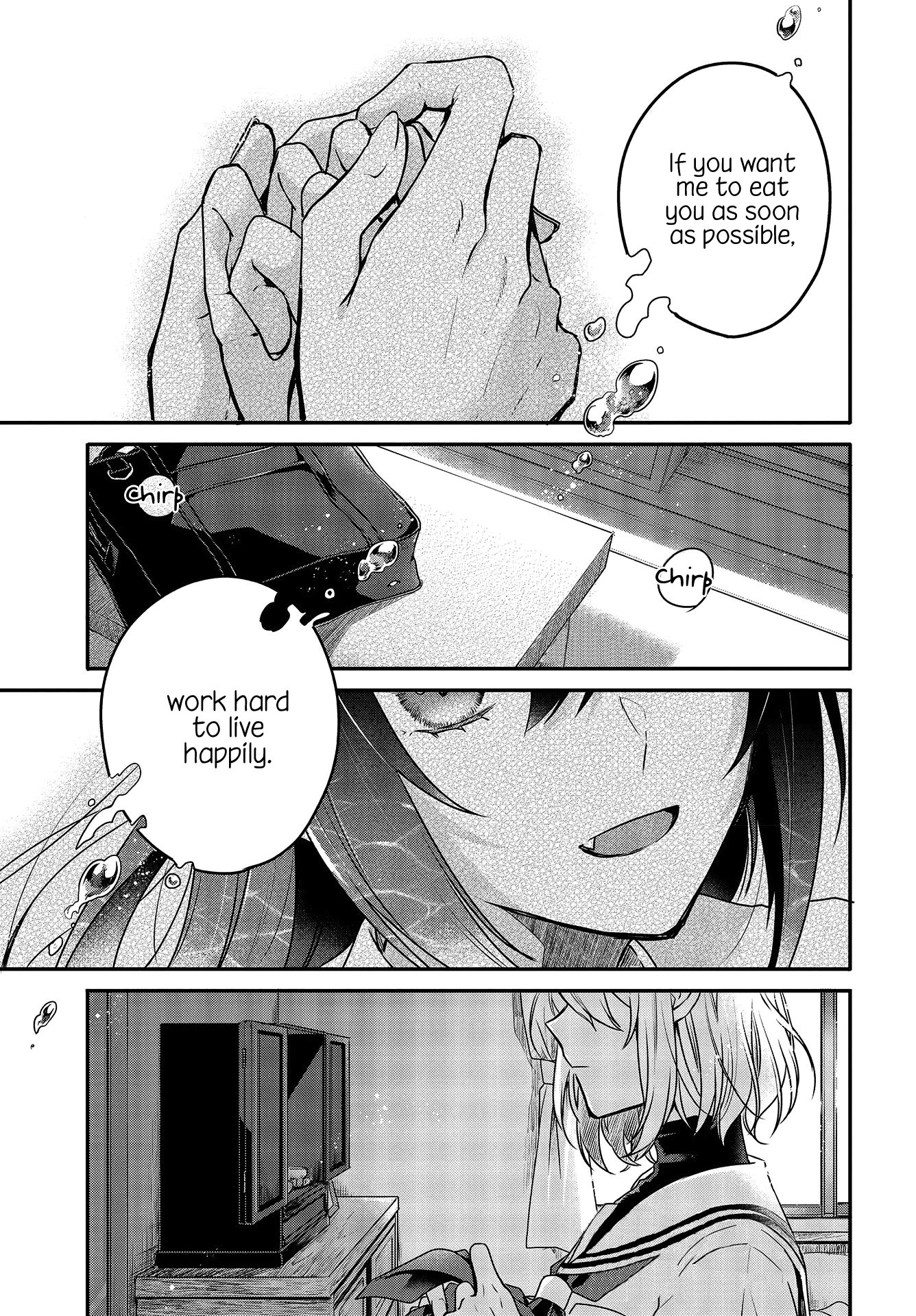 A Monster Wants to Eat Me Chapter 6 page 1 - Chapter 6: Things That Change and Things That Don't