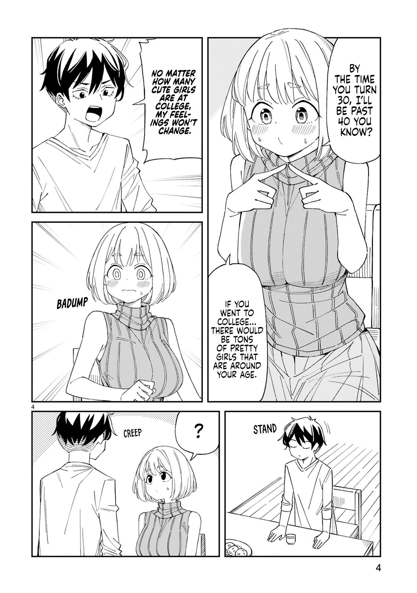 A mother in her 30s like me is alright? Chapter 14 page 4 - Chapter 14